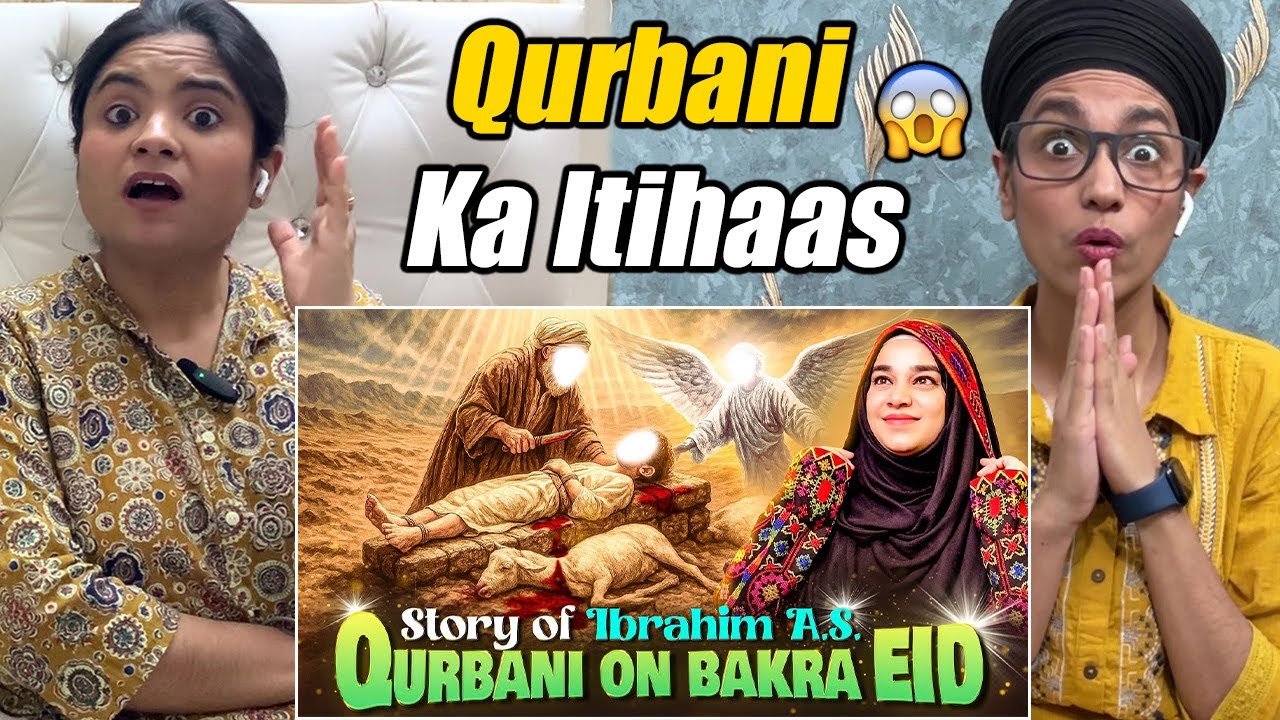 Indians React to Why Muslims Celebrate BAKREID? Story of Prophet Ibrahim