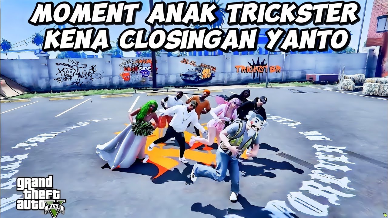 MOMENT ANAK TRICKSTER KENA CLOSINGAN YANTO LAGI‼️ GTA V ROLEPLAY #hopefully