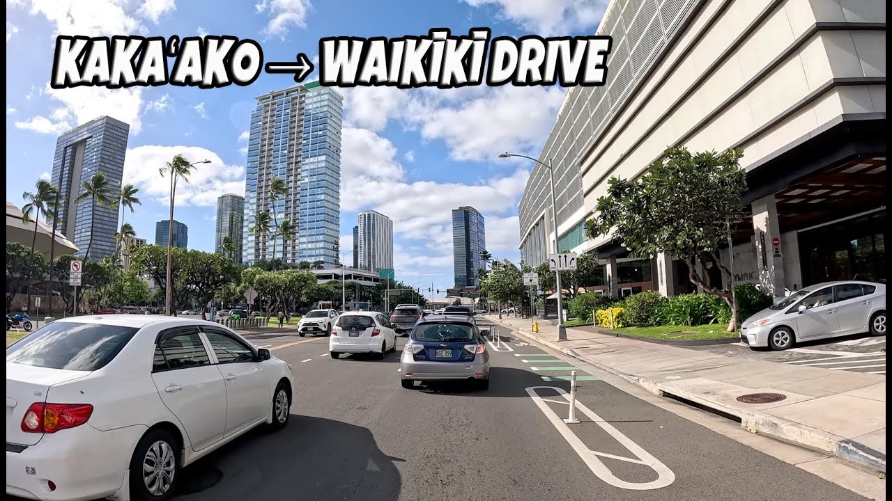 Waikīkī Drive 🚗🌴 | Kakaʻako to Kapahulu Ave & Kaimukī (Jan 17, 2026)