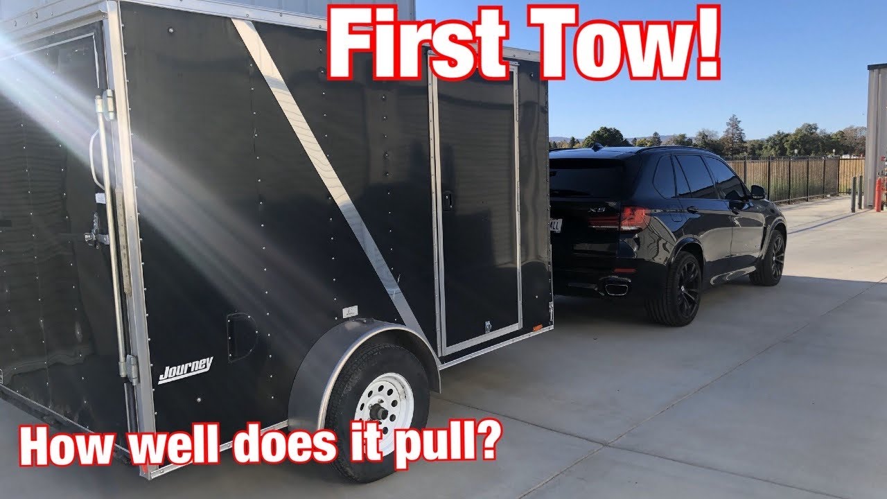 F15 BMW X5 First Towing Experience
