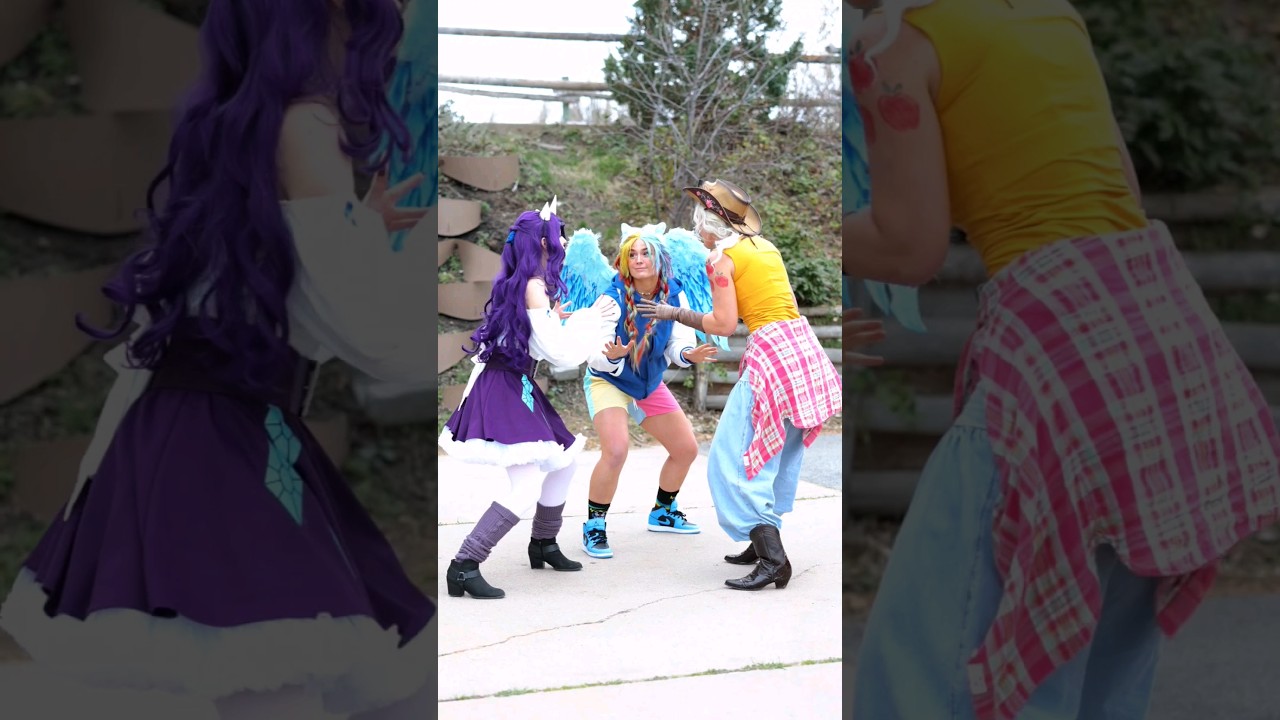 Shut Up & Dance With Me! 💎🌈🍎 @prototype_fox @Athena_grimes #MyLittlePony #MLP