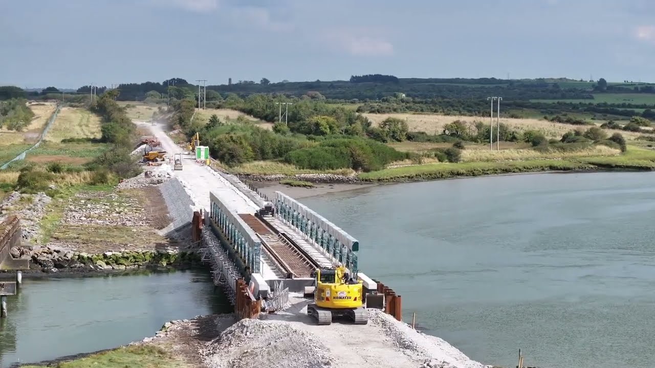Foynes Railway rebuild - September 2024