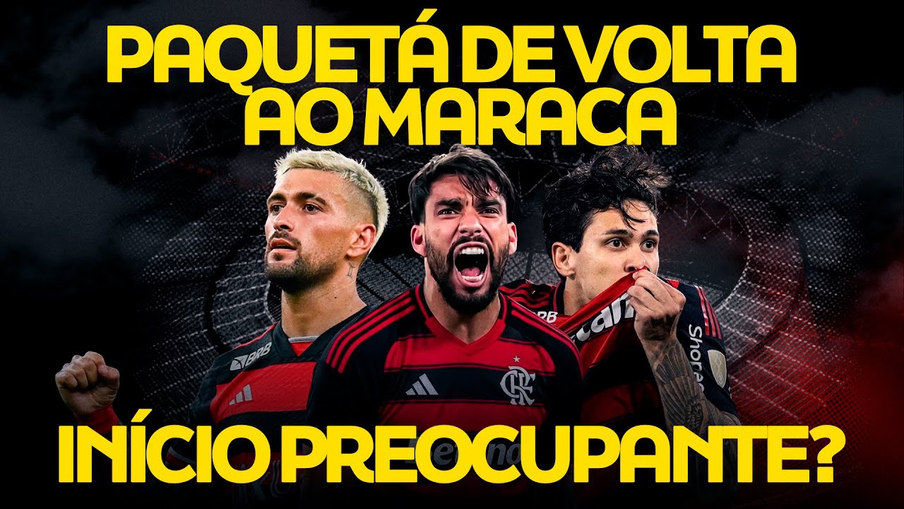 FLAMENGO TE PREOCUPA PRA 2026? l PAQUETÁ, CEBOLINHA E VITÃO TITULARES CONTRA O INTERNACIONAL?