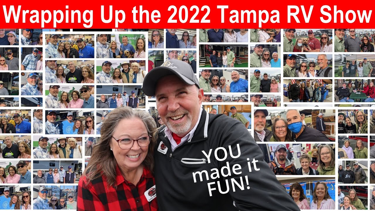 Tampa RV Show Wrap-Up //  YOU made the show GREAT! // Full Time RV