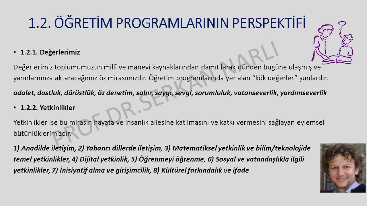 (ÖABT açısından ) Öğretim Programında yer alan Değerler ve Yetkinlikler