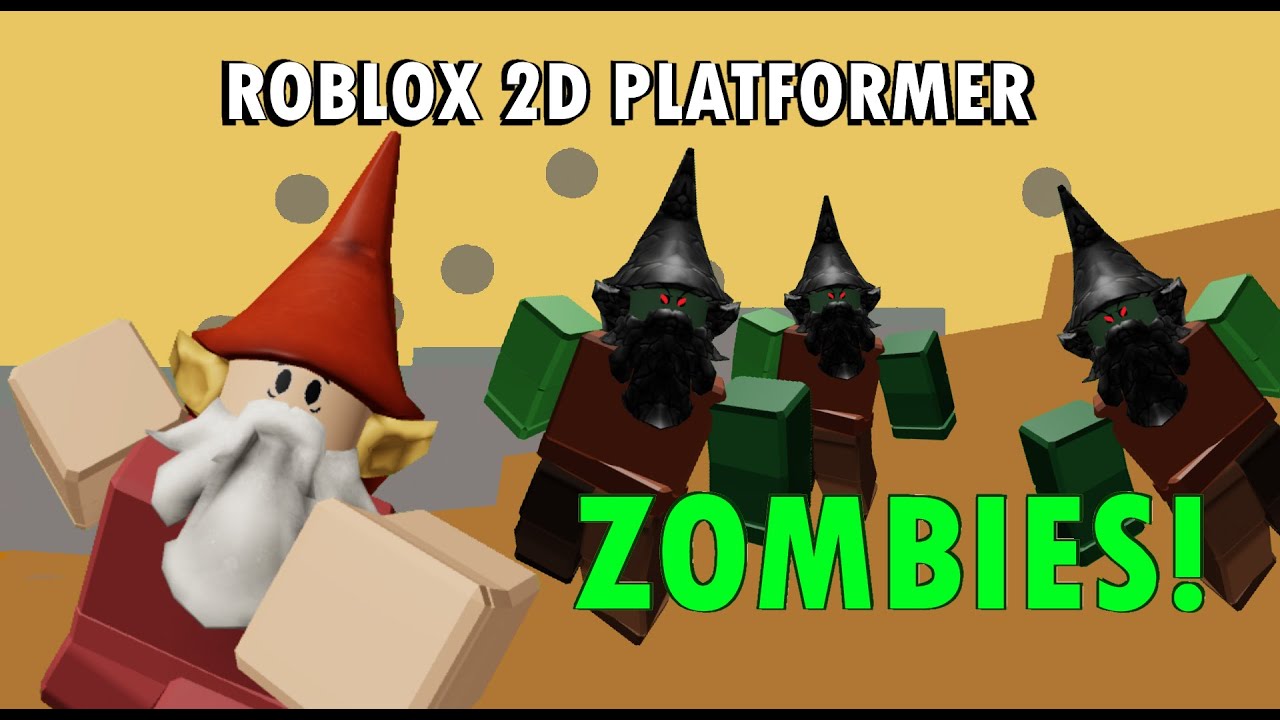 Zombie Gnome Enemies (Ep 6) - Let's make a 2D Roblox Platformer Game