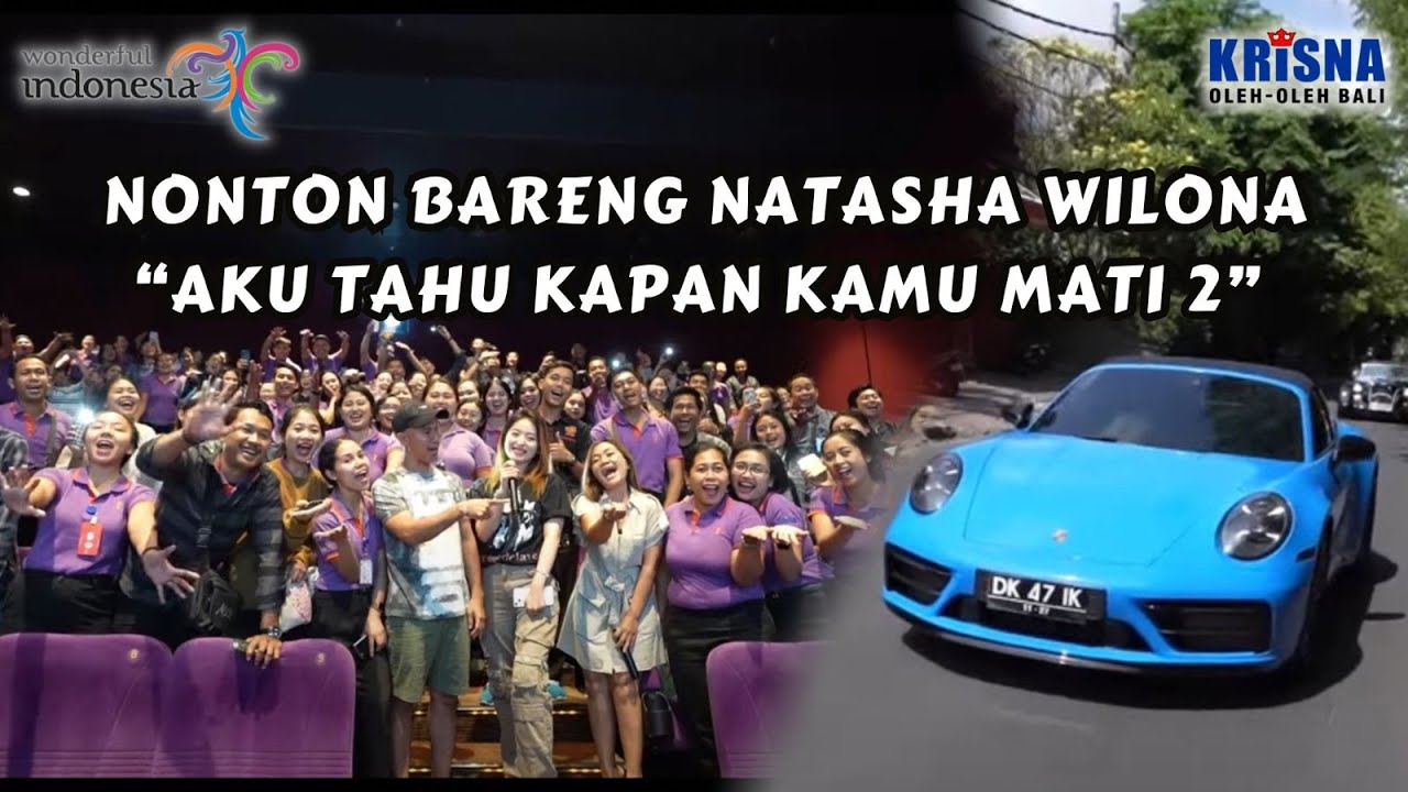RACUNIN NATASHA WILONA PAKAI PORSCHE TERBARU AJIK !! LANJUT NOBAR ATKKM 2 BARENG KARYAWAN KRISNA