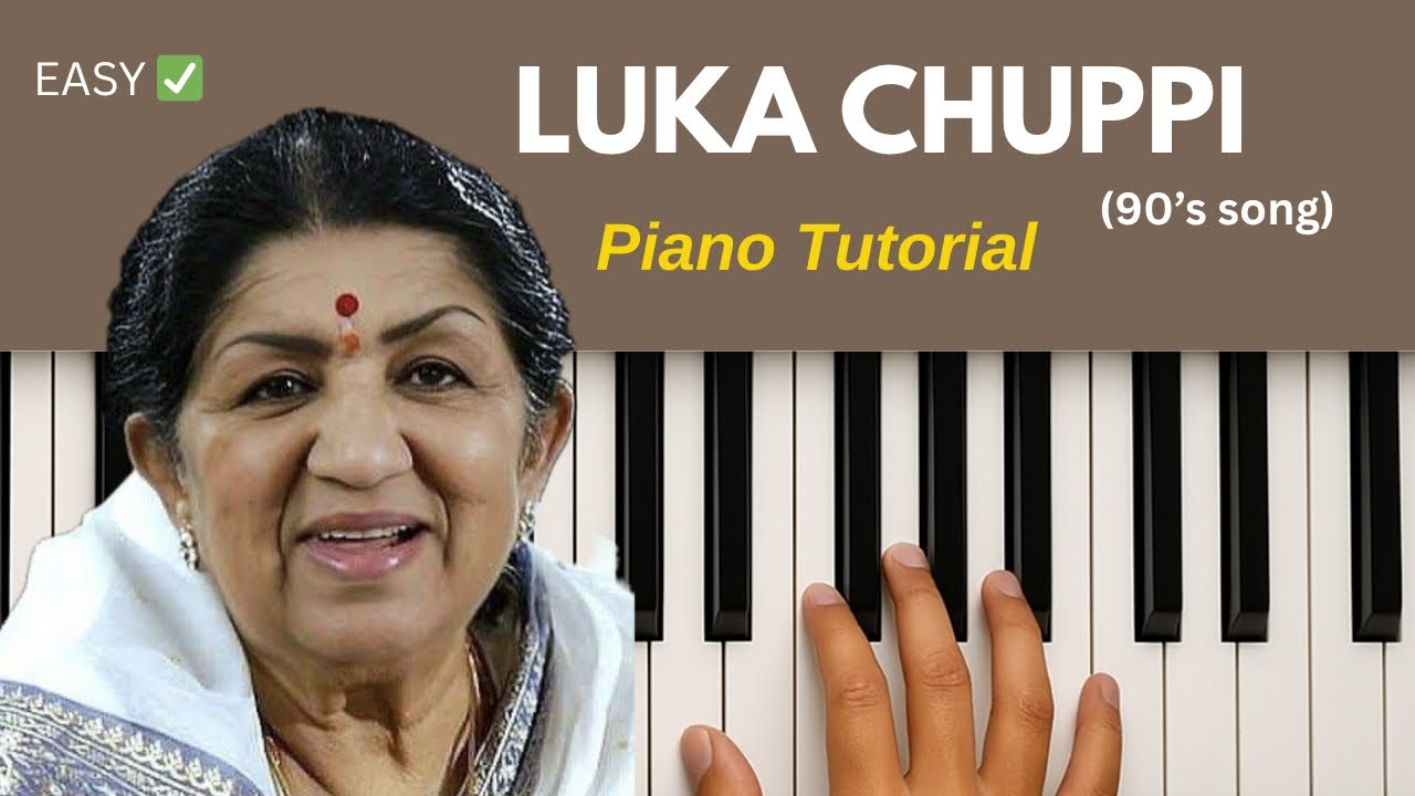 Luka Chuppi – Piano Tutorial | Learn Full Song Step by Step (Easy Notes) | Music with Preet 