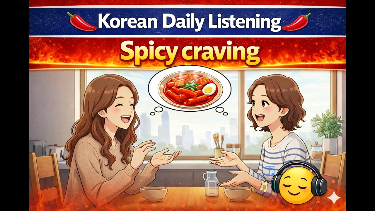 [Korean Daily Listening] Spicy Cravings!