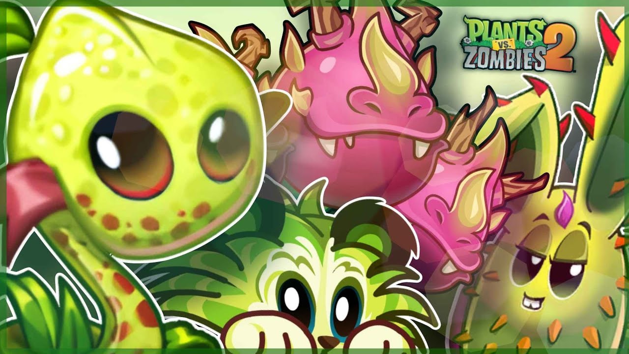 NOVA PLANTA - Testando o L&iacute;rio Zumb&iacute;fero (Znake Lily) 🐍🌷 Plants vs. Zombies 2