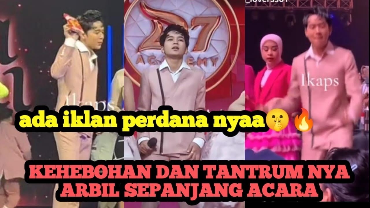 DIBALIK PERDANA IKLAN ARBIL ‼️ Kehebohan Yang Tantrum Dia🤫