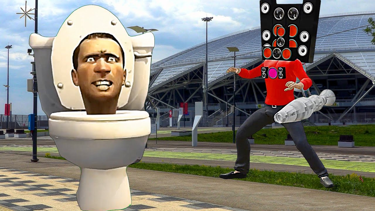 Skibidi Toilet Menyerang Speakerman Dalam Kehidupan Nyata