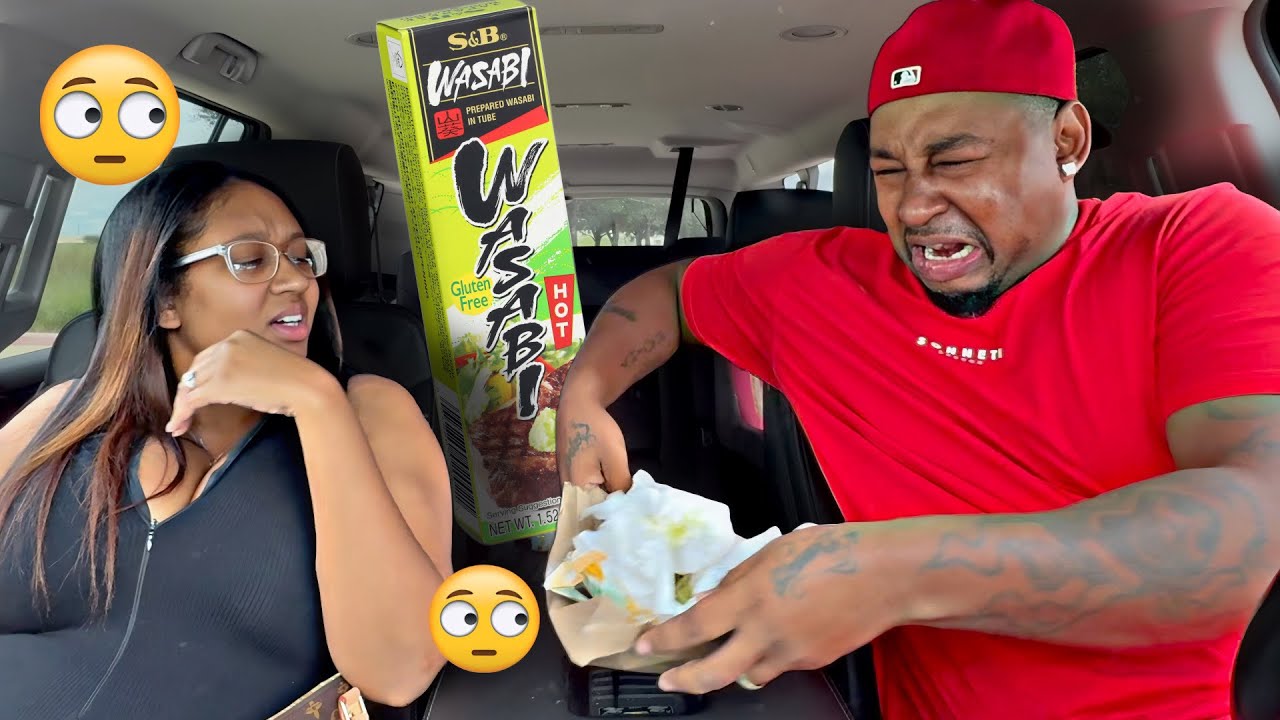 PUTTING WASABI IN MY HUSBAND SUBWAY SANDWICH! *INSANE REACTION*