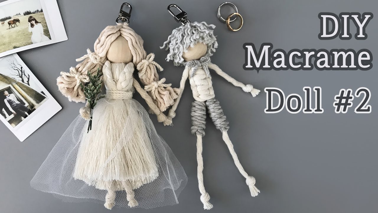 DIY Macrame Doll #2 For Wedding / 마크라메 인형 #2