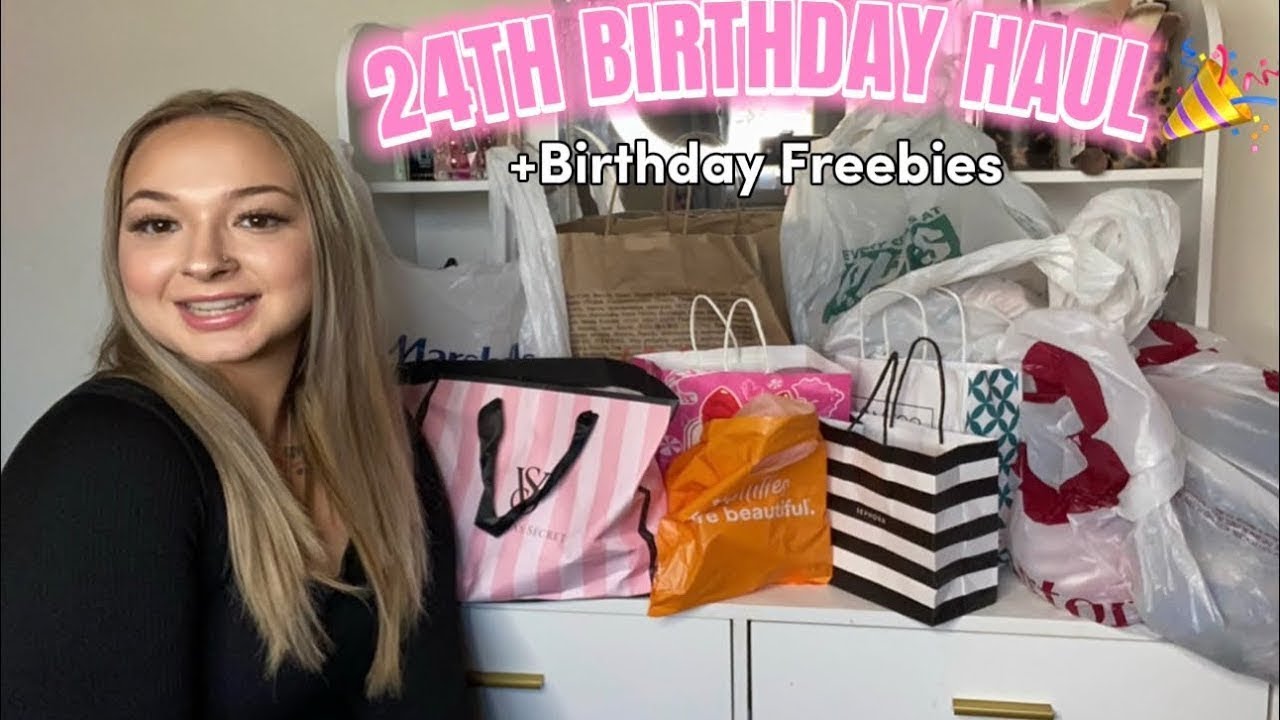 Мои покупки к 24-летию + БЕСПЛАТНЫЕ подарки! 🎂 Ulta, Sephora, PINK и Bath & Body Works