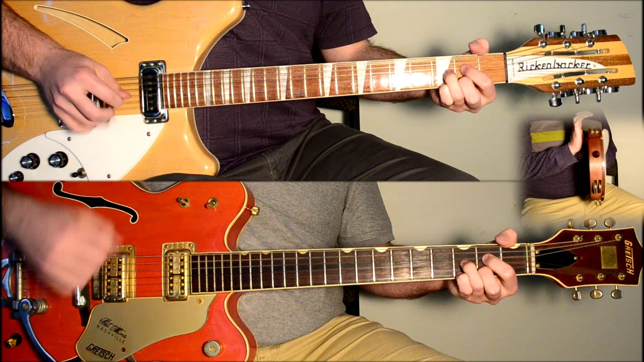 The Byrds - The Bells Of Rhymney - Guitar and Bass Cover