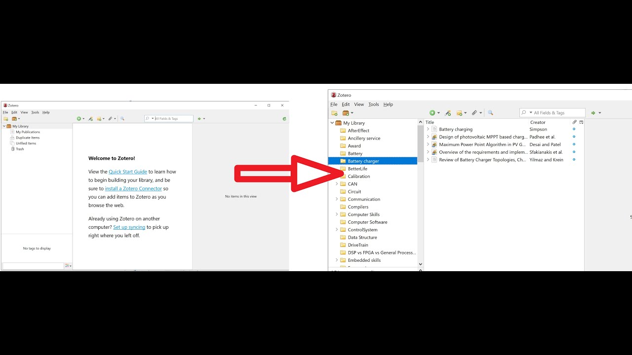 How to restore Zotero Data From a Backup