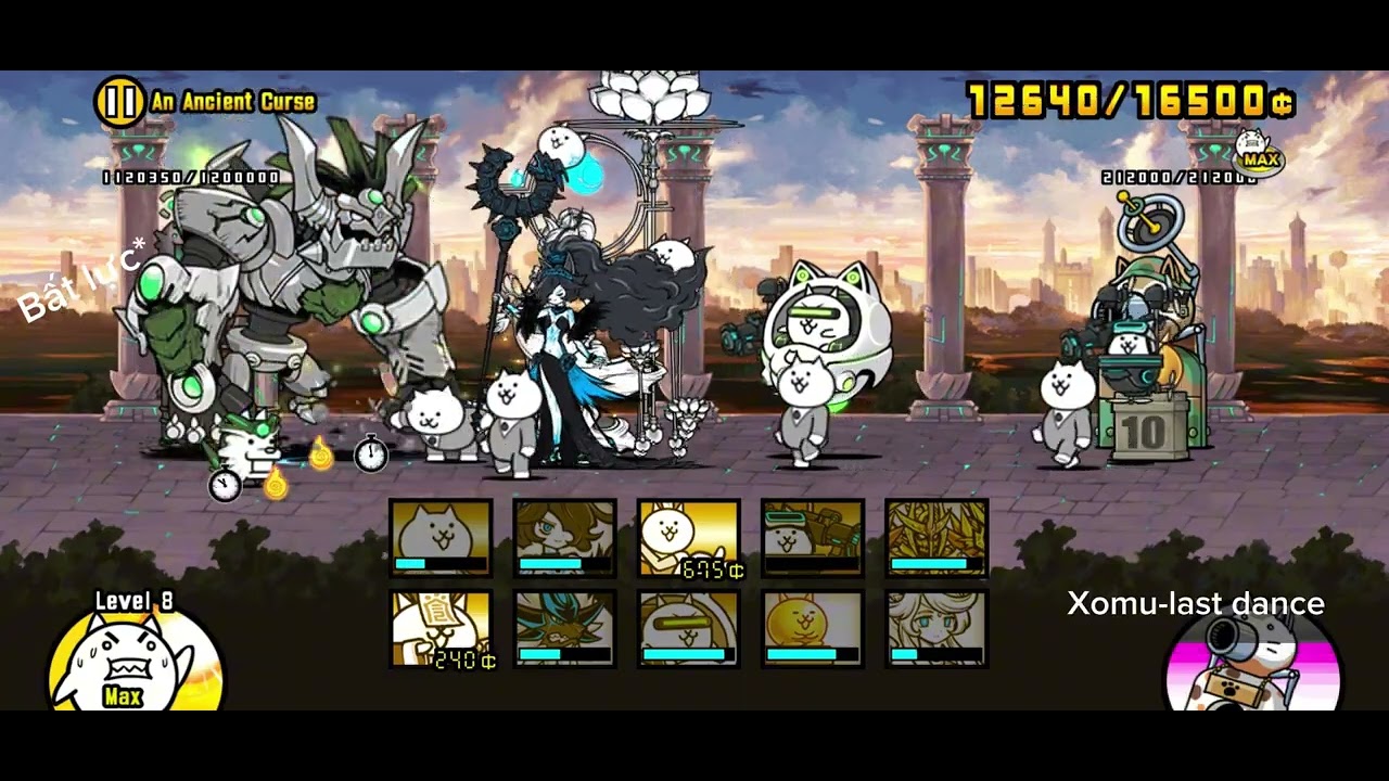 The battle cat:relic-bun 3👑(uber carry)