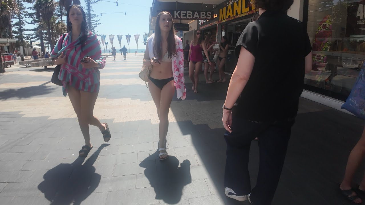 Manly Walking tour  and Shelley relaxing walk 4K 