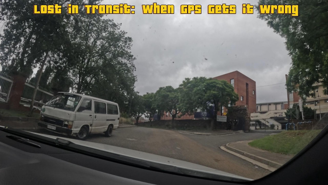 I Got lost in Parktown Johannesburg