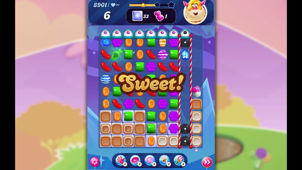 Candy Crush Saga Level 8901