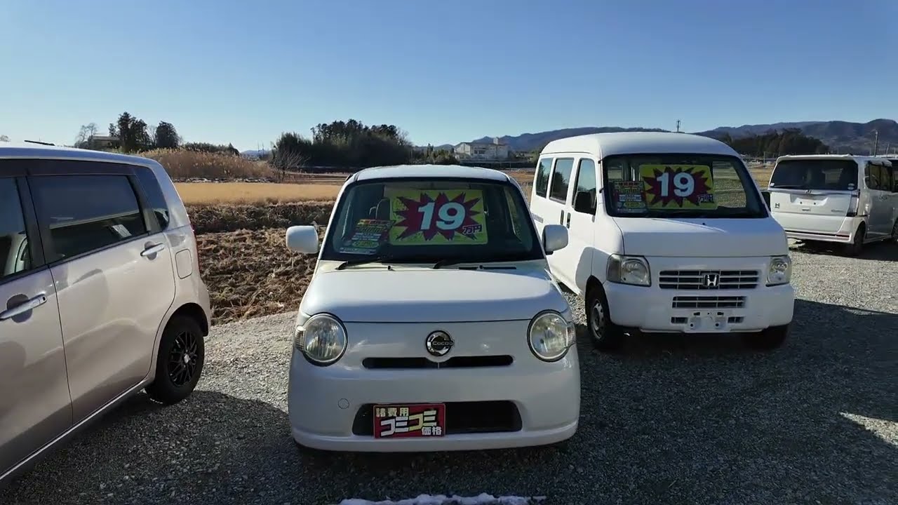 【安い中古車売ってます】コミコミ価格で販売中・田舎の中古車屋ピース・福島県相馬市発