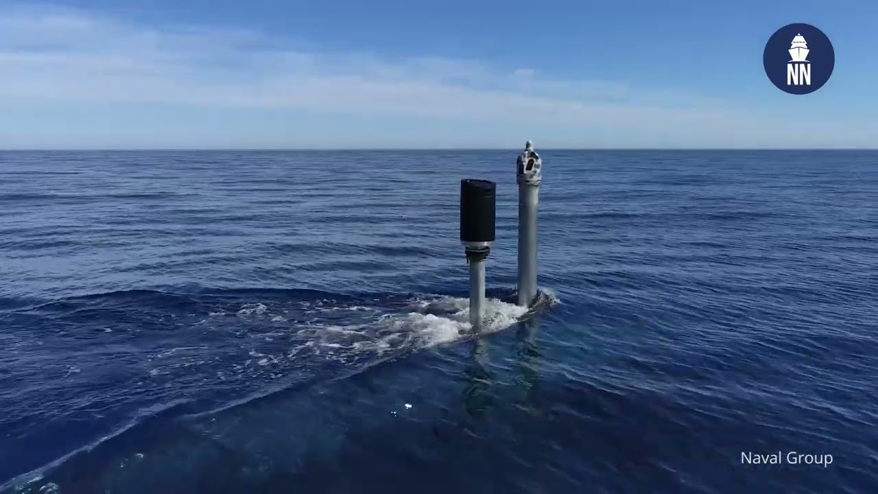 Deploying an aerial drone (UAV) from a submarine