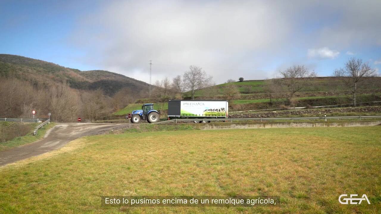 Nueva planta móvil GEA de tratamiento de purines - Cooperativa Pirenaica
