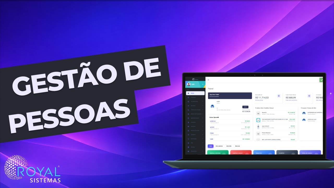 GESTÃO DE PESSOAS - ERP ROYAL