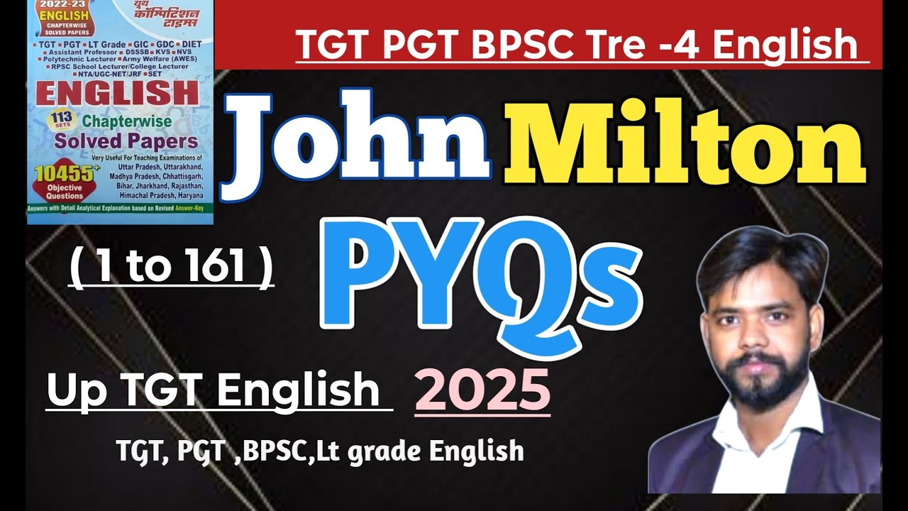 John Milton Pyqs