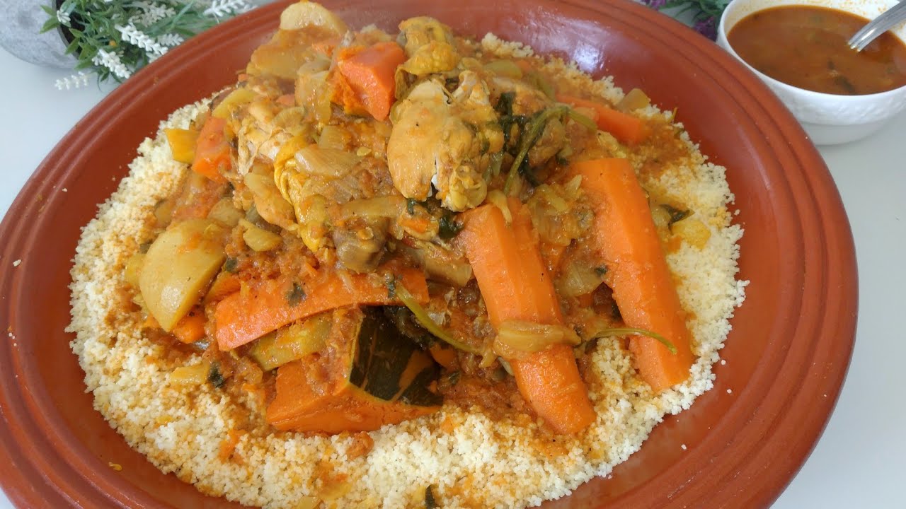 Couscous marocain rapide au poulet, un régal !