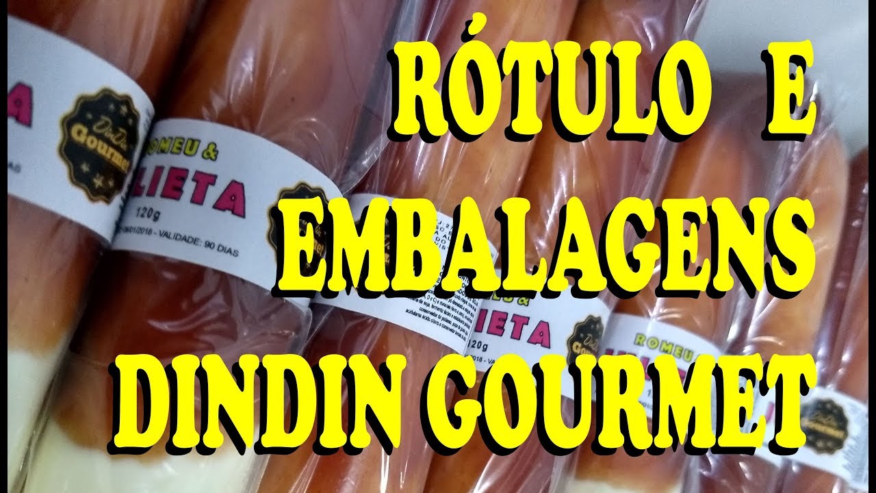 RÓTULO E EMBALAGENS PARA DINDIN, GELADINHO, SACOLÉ, JUJU, CHOPINHO