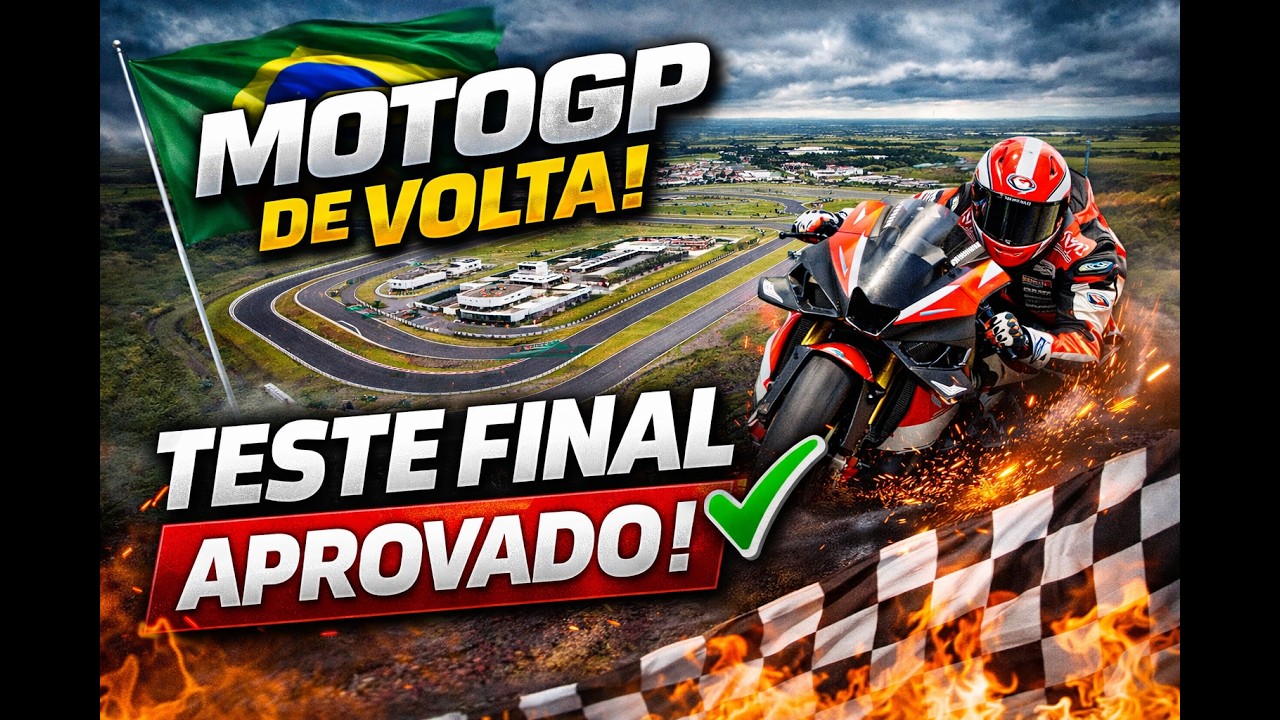 MOTOGP - GOIÂNIA PASSA NO TESTE FINAL!!!!