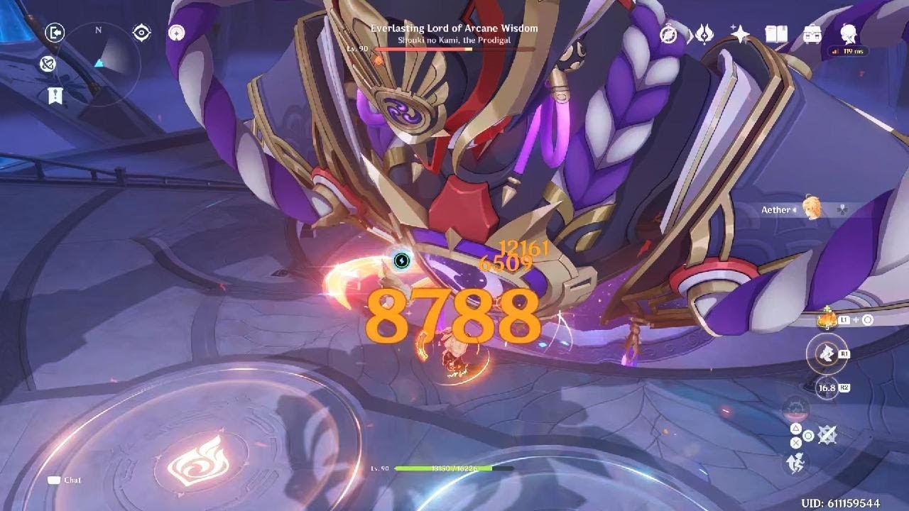 Solo Pyro Aether VS Scaramouche