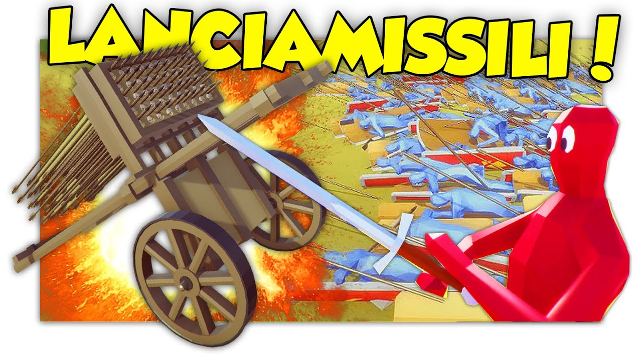 DEVASTANTE LANCIAMISSILI MEDIEVALE! - Totally Accurate Battle Simulator ITA [SpGioca]