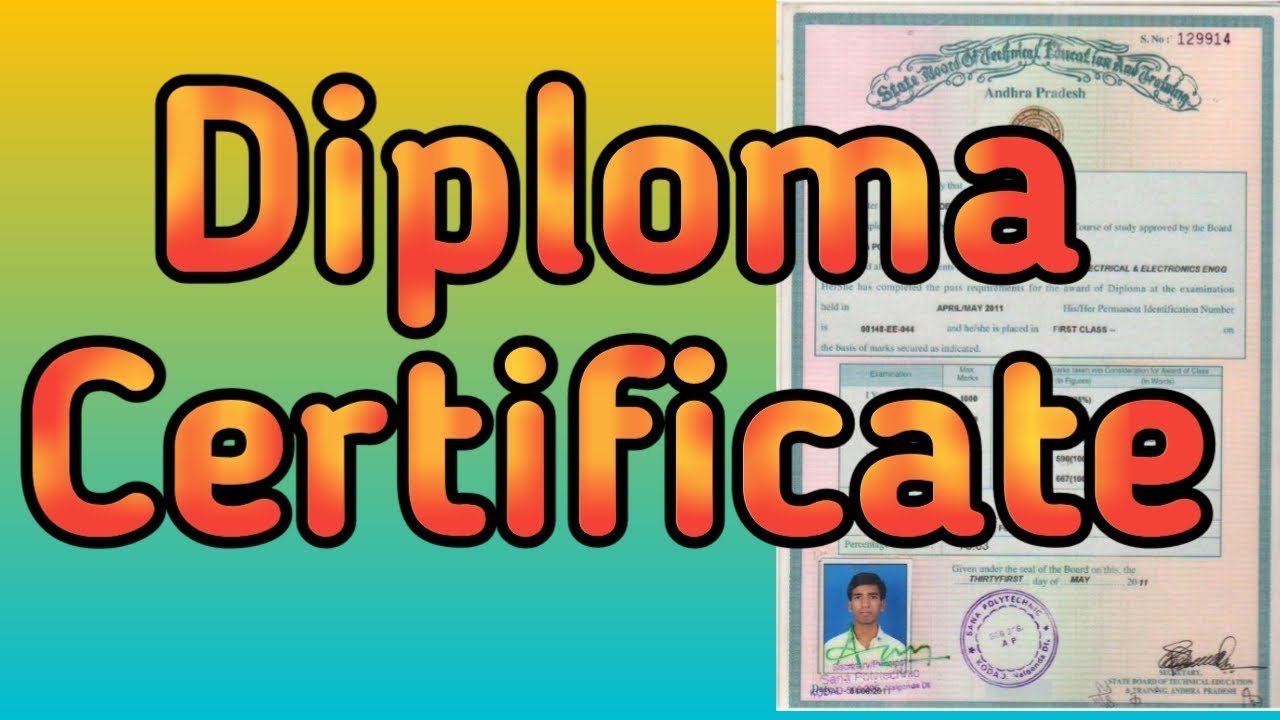 How to Download Diploma Certificate | How to apply diploma certificate | certificate | Smithika