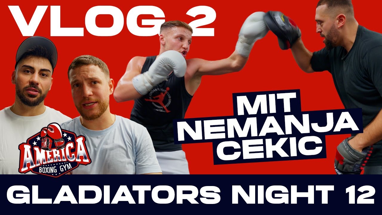 GLADIATORS NIGHT VLOG 2 - NEMANJA CEKIC