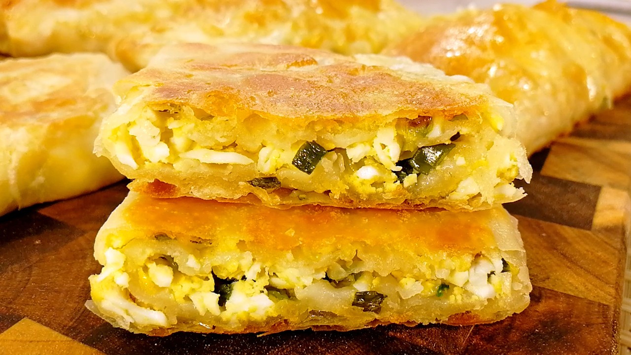 И Даже СКАЛКА НЕ Понадобится! СЛОЕНЫЕ! ХРУСТЯЩИЕ! ВКУСНЫЕ Пирожки. Хоть НА СКОВОРОДЕ, Хоть В ДУХОВКЕ