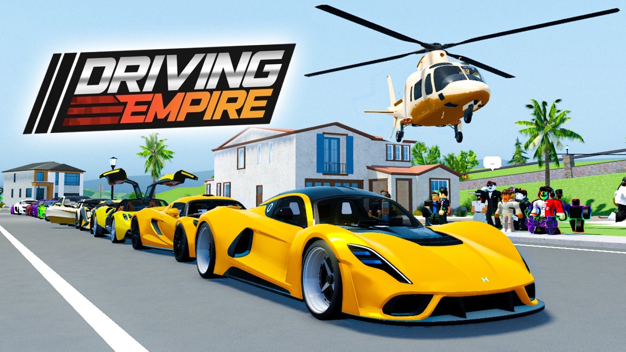 Самый дорогой кортеж в Driving Empire!
