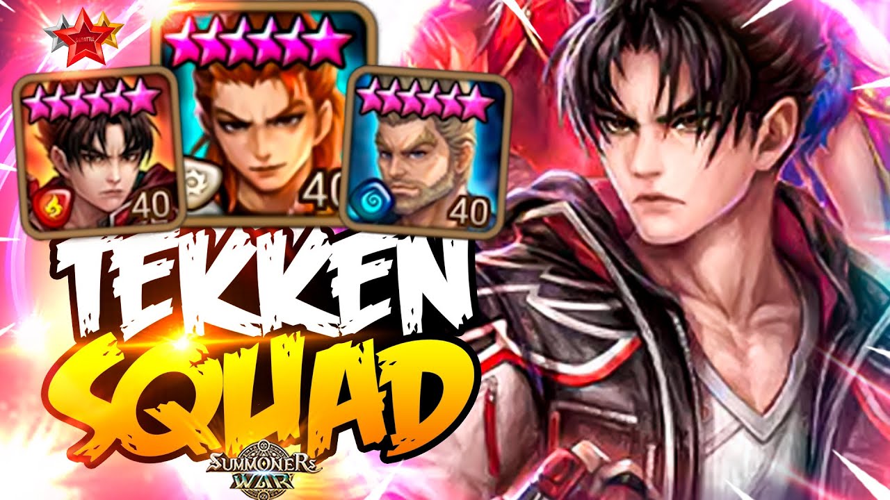 Он УНИЧТОЖАЕТ ВРАГОВ НЕОБЫЧНЫМ КОМБО TEKKEN — Summoners War