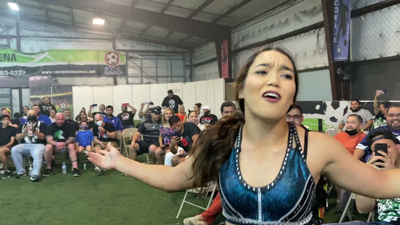 Dulce Sexy y Alejandra The Lion Vs Rok-C y Black Widow (Martinez Entertainment) Clash Of Warriors