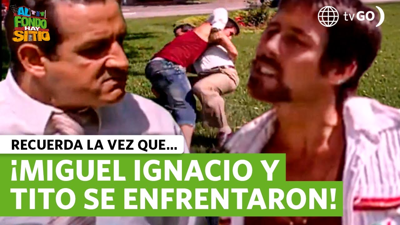 Al Fondo hay Sitio: Miguel Ignacio y Tito se enfrentaron en plena calle (Capítulo 31)