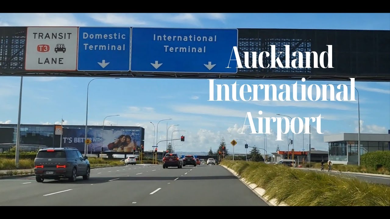 way to Auckland International Airport