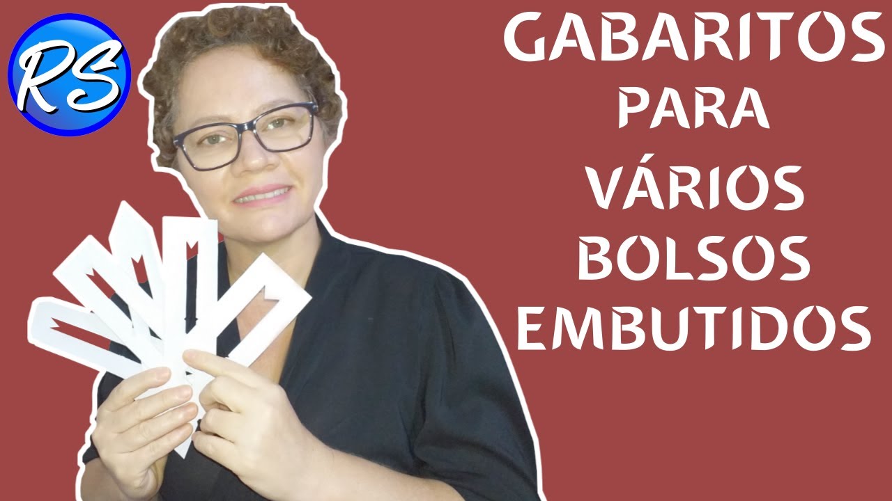 Gabaritos para BOLSO EMBUTIDO - EP 139