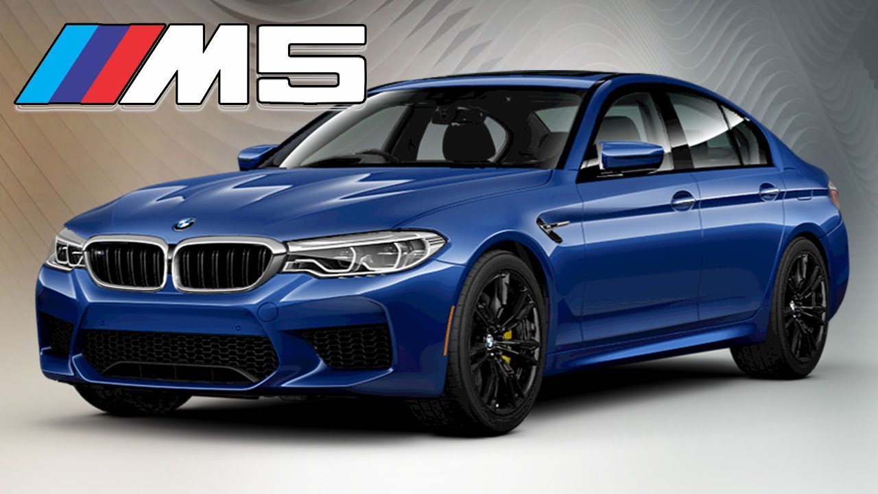 2018 BMW M5 All Color Options Interior and Exterior