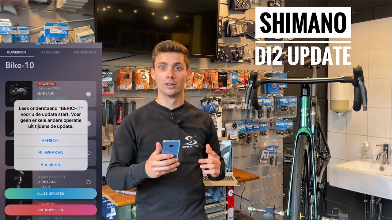 Shimano DI2 Update Firmware / Dit Moet Je Weten!
