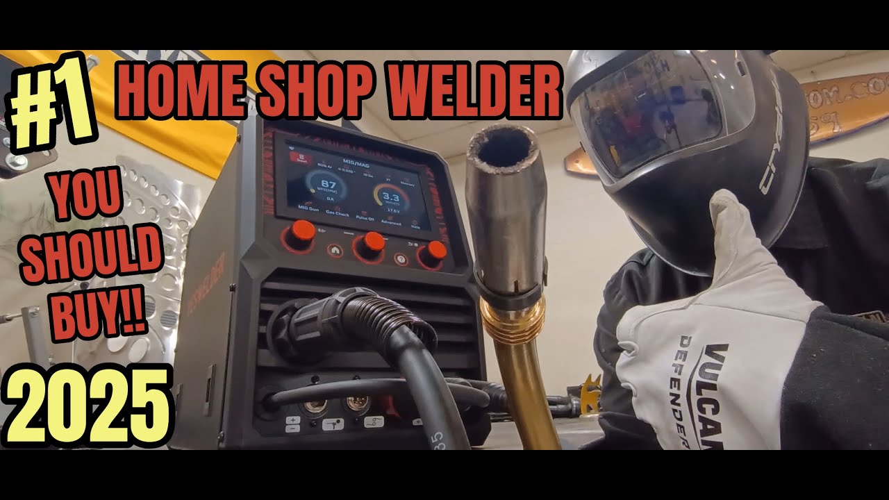 #1 Home Shop Welder in 2025 ! Yes Welder - Dual Pulse DP 200 MIG / TIG / STICK in one Machine !