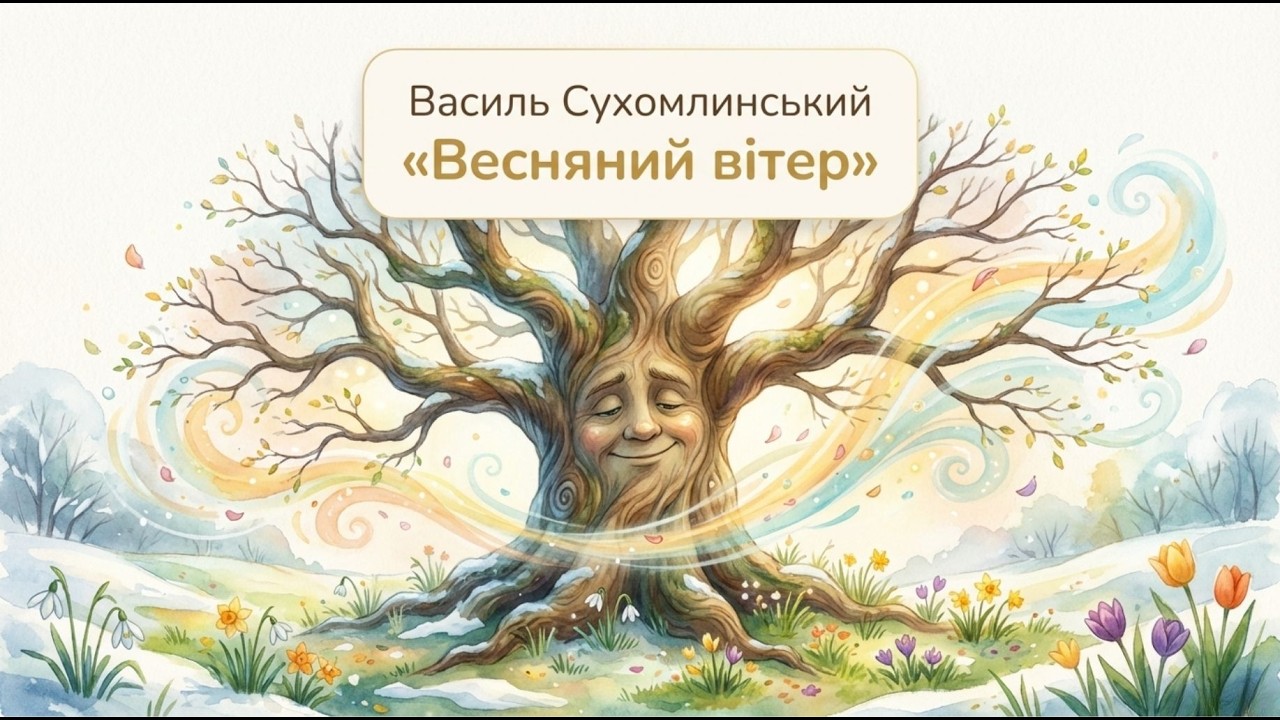 В. Сухомлинський. Весняний вітер Літературне читання 2 клас