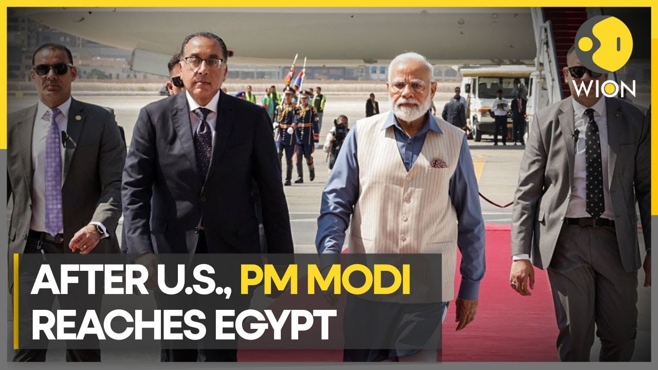 PM Modi's Egypt visit: Meeting with President Al-Sisi on Sunday | WION Pulse