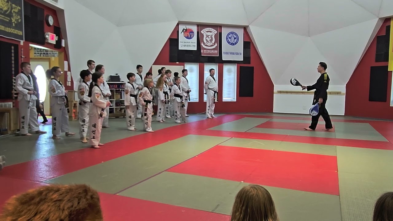 Master Andrew prepping for 2d degree start tip test